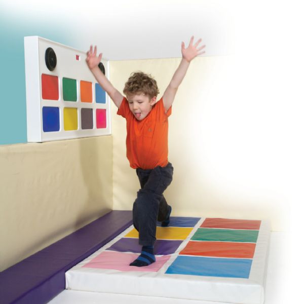 Musical Squares Toy for Visual and Auditory Stimulation