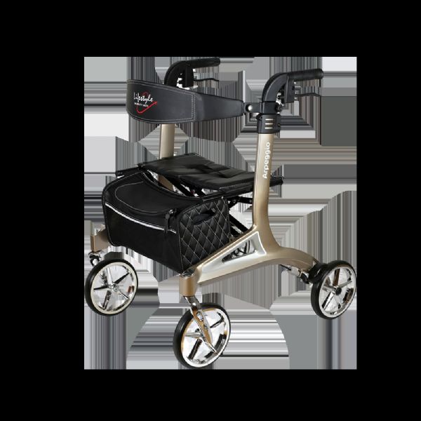 Arpeggio Folding Heavy Duty Rollator by Rhythm Healthcare - 2 Styles