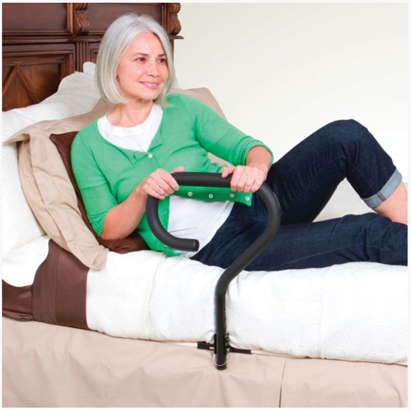 Bed Cane Grab Bar for Sit-To-Stand Assistance