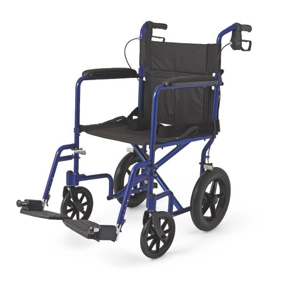 Medline Aluminum Transport Chair by Medline