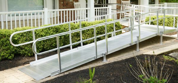 Liberty Aluminum Solid-Surface Modular Ramp