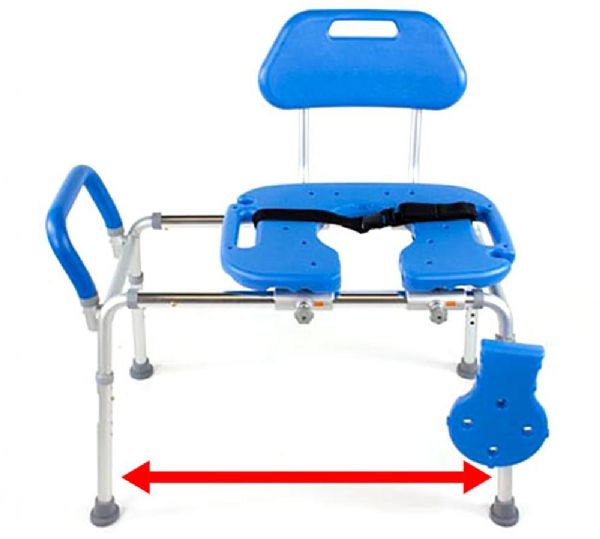 HydroGlyde Sliding Tub Transfer Bench by Platinum Health