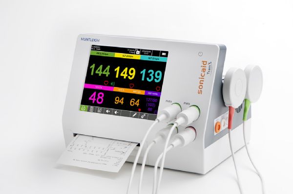 Huntleigh Team3 NST Antepartum Clinical Office Fetal Monitor