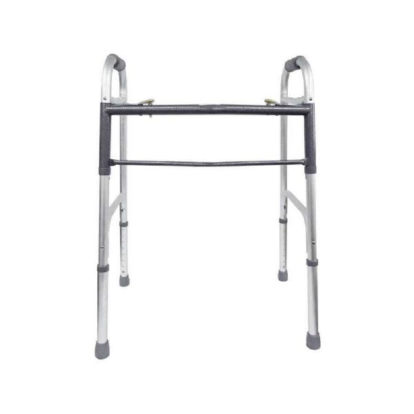 Bariatric Extra Wide Folding Walker with Optional Wheels by Rhythm Healthcare