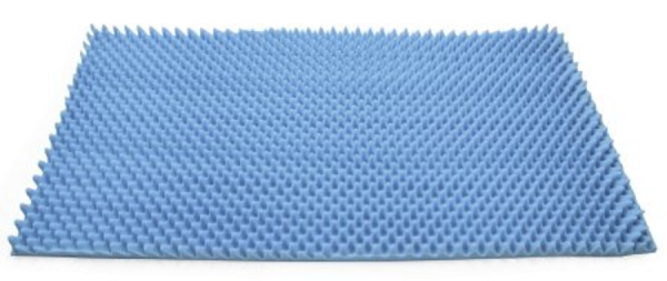 convoluted foam mattress pad
