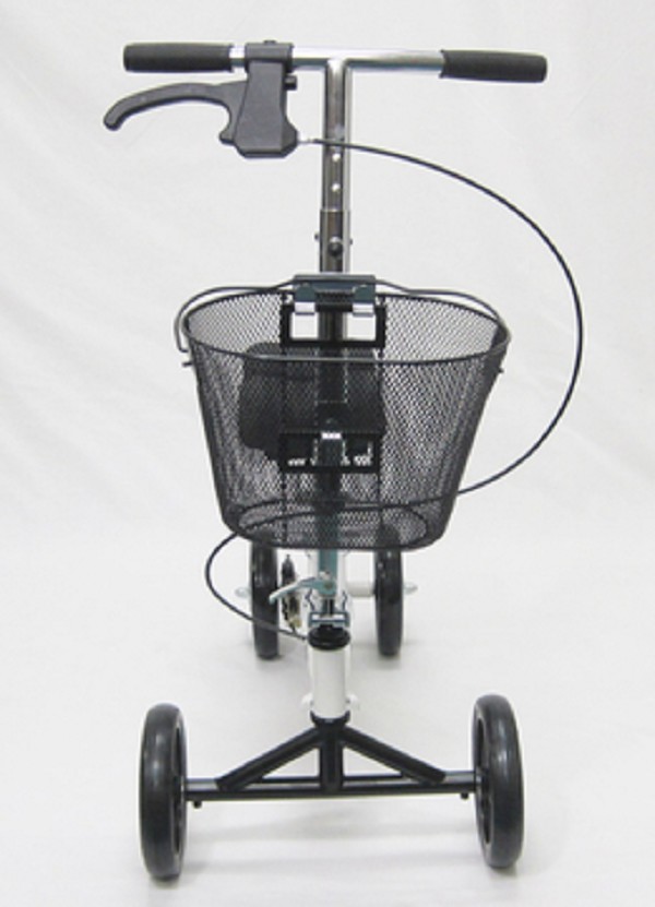 Foldable Lightweight 4 Wheeled Knee Rolling Walker with Basket by ...