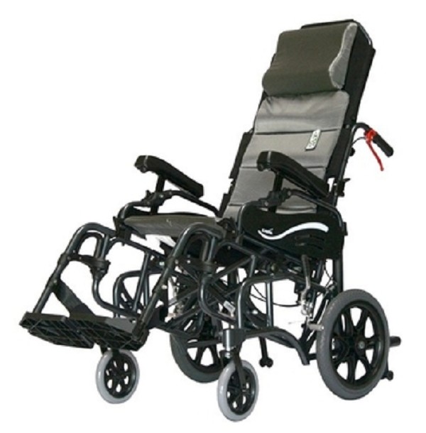 Tilt In Space Lightweight Foldable Wheelchair : High Back Reclining ...