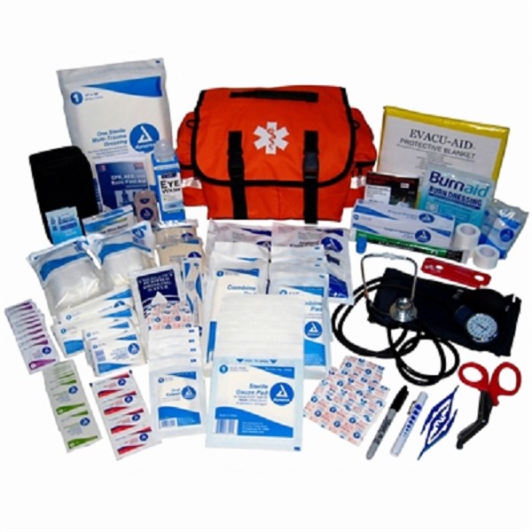 EMT Style 373-Piece First Responder Kits with Carry Bag