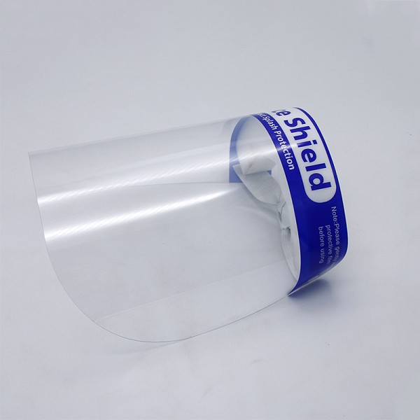 Plastic Clear Protective Face Shield, Case of 200