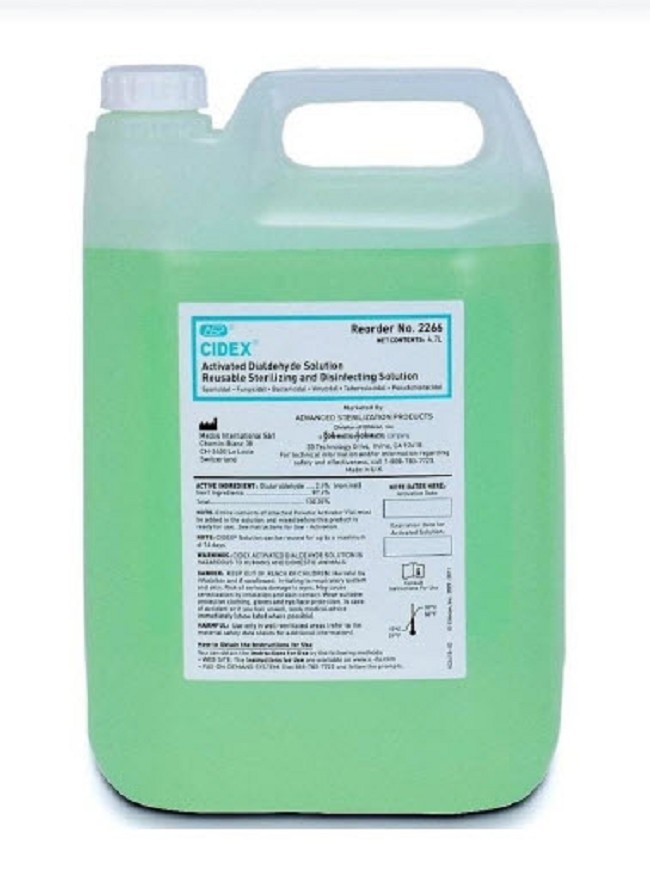 Cidex Dialehyde Disinfectant Solution, Pack of 4