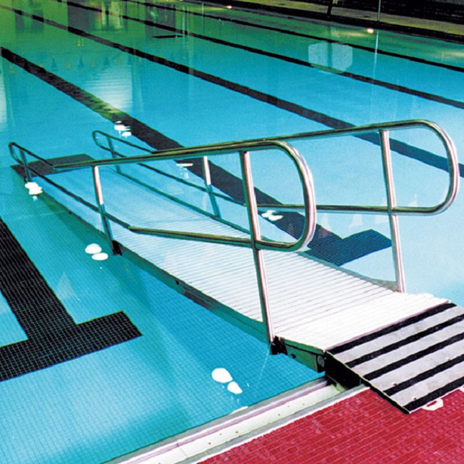 Kalispell Rust Resistant Pool Ramp - FREE Shipping