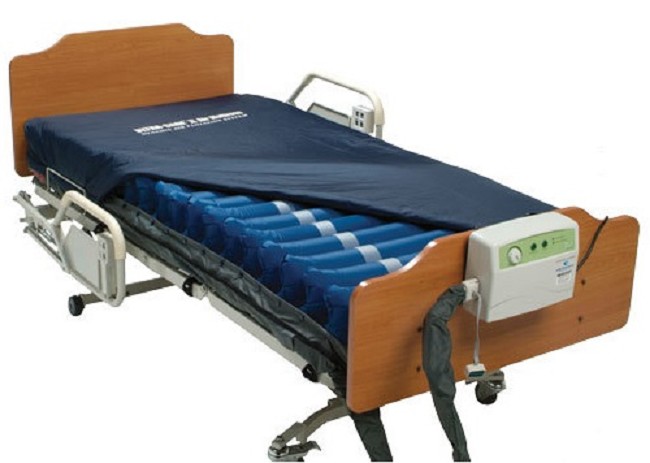 meridian medical low air loss mattress