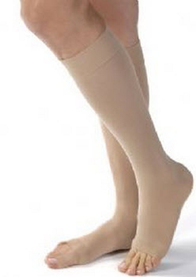 Jobst Petite Opaque Open Toe Knee High 30 40 Mmhg Compression Stockings