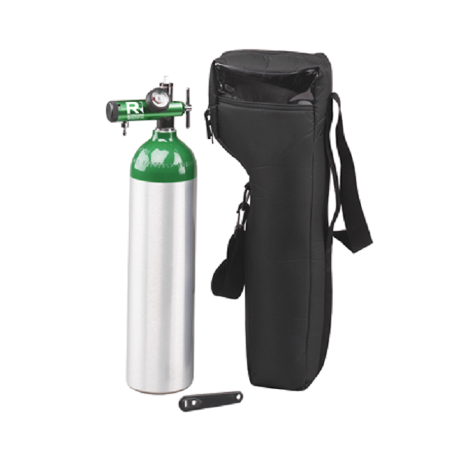 D Cylinder Oxygen Tank Kit With Shoulder Carrying Case By Responsive Respiratory 0230