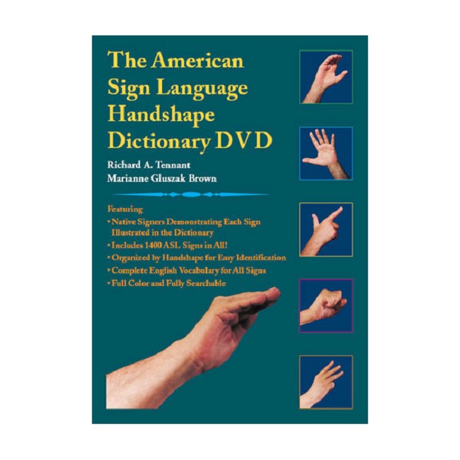 The American Sign Language Handshape Dictionary DVD