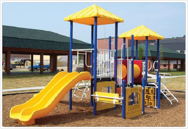 Megan Wheelchair Accessible Fort Playground Equipment