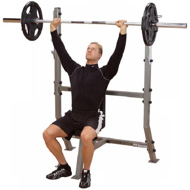 Body Solid ProClub Shoulder Press Olympic Bench