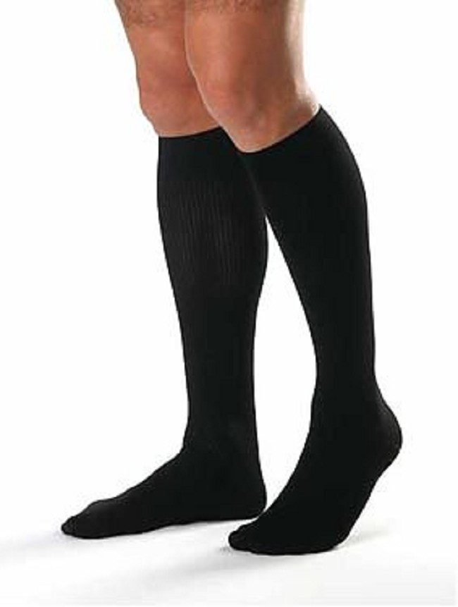 Jobst for Men Closed Toe Knee High Ribbed Compression Socks
