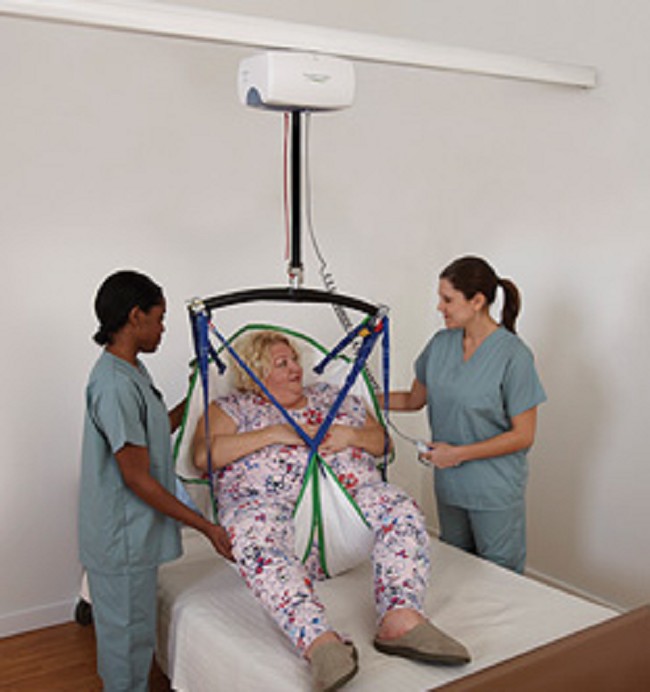 Handicare C 800 Lb Capacity Fixed Ceiling Bariatric Patient Lift System