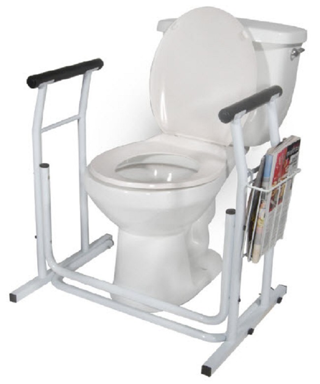 Free-Standing Toilet Safety Frame - FREE Shipping