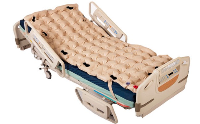 waffle air mattress for hospital bed