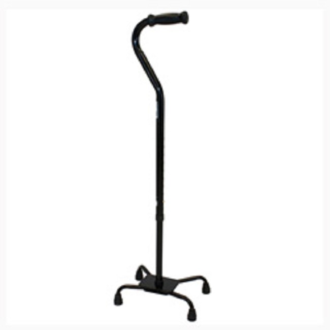 Probasics Height Adjustable Large Base Quad Cane