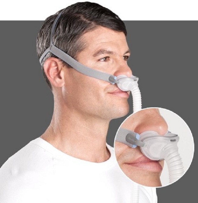 ResMed AirFit P10 Noninvasive BIPAP/CPAP Nasal Pillow Mask and Accessories