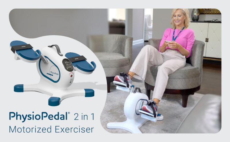 Motorized Full Body Exerciser Bike - PhysioPedal by Nobol  | Ideal for Low-Impact Rehab and Fitness Picture