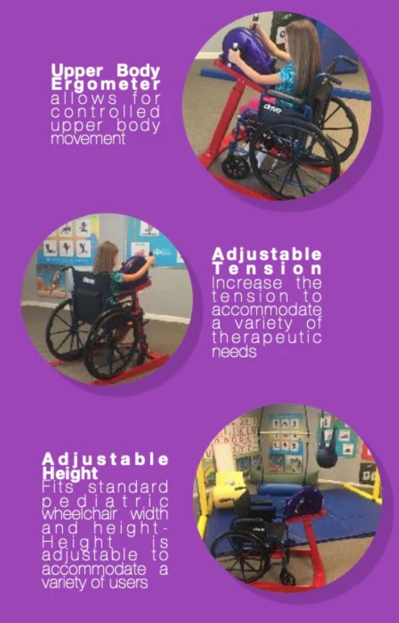 Upper Body Ergometer for Children | Adaptive Pediatric Super Cycle Picture