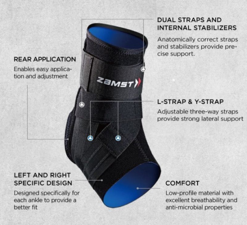 A1-S Moderate Ankle Support Brace Picture