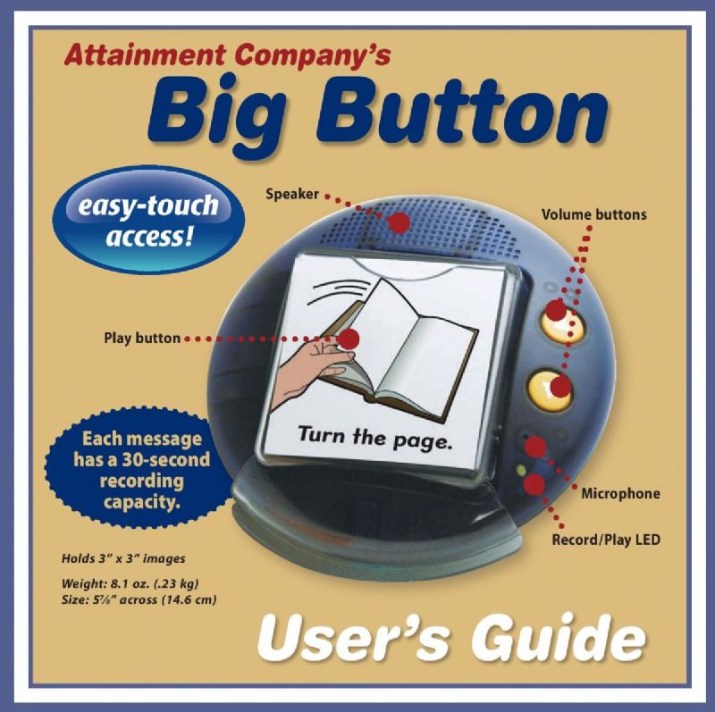Big Button AAC Device by Attainment Company Picture