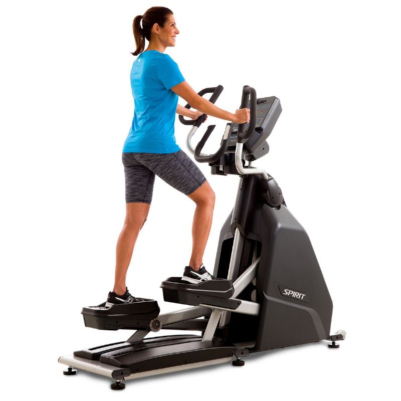 Picture shows the correct way to use the CE900 Elliptical Machine
