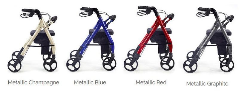Comodita Prima Rolling Walker with Seat Picture
