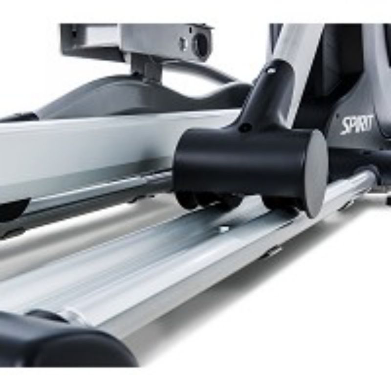 CE800ENT Commercial Smart Elliptical Machine picture shows smooth-rolling functionality provides a quiet, comfortable ride