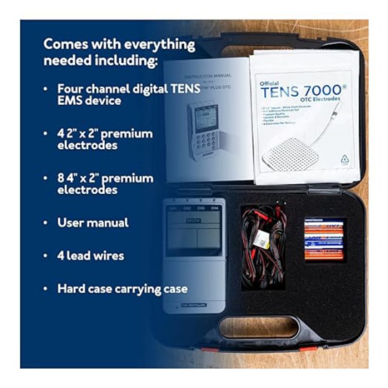 Digital 4-Channel Combination EMS/TENS UNIT. For Sale