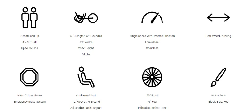 Reversible Cruiser Recumbent Tricycle - Mobo Shift Picture