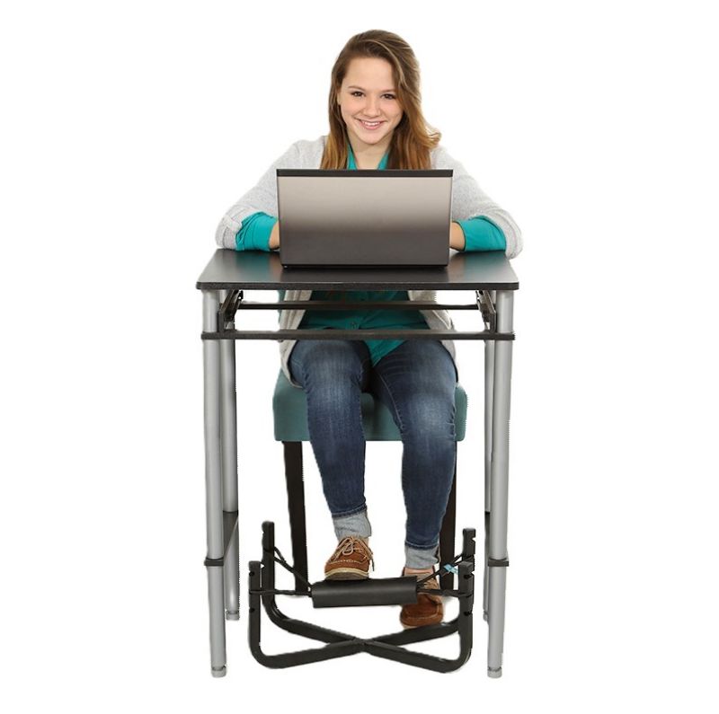 Portable Foot Rest Attachment for Standing and Sitting from FootFidget Picture