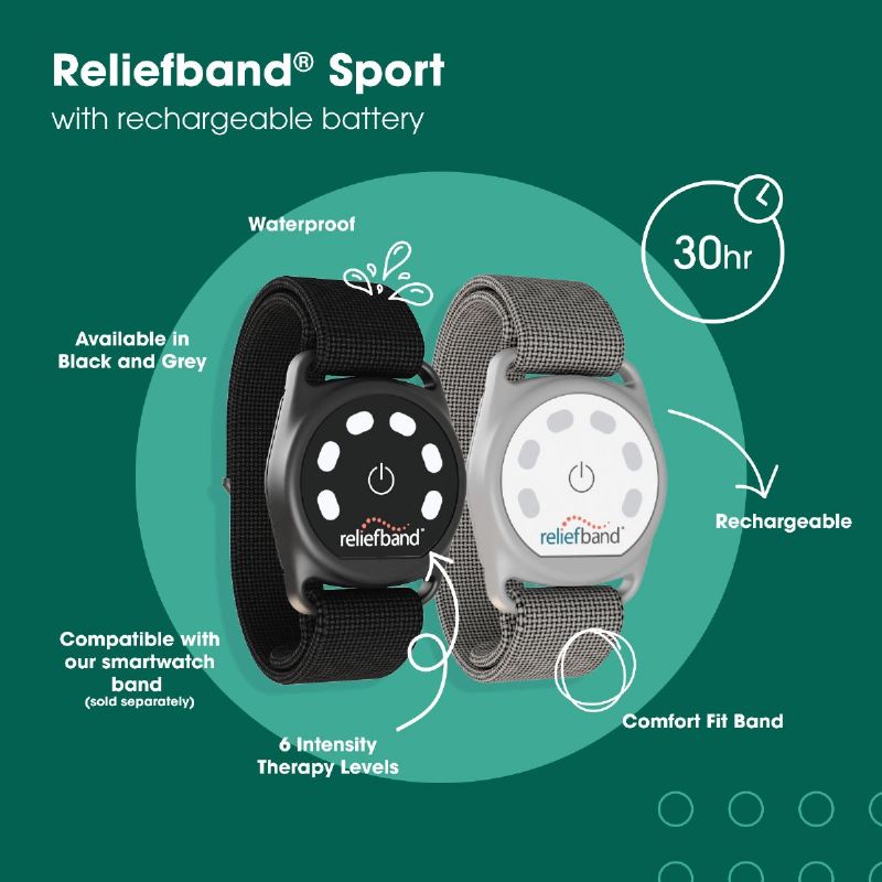 Reliefband Battery Duration and Recharge
