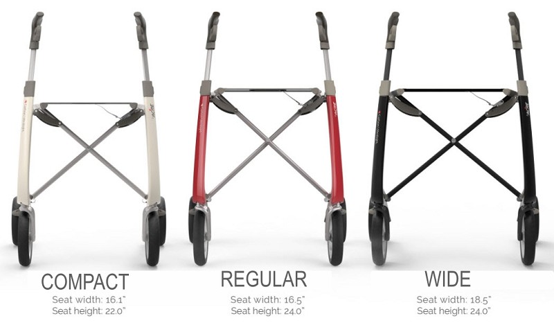 Ultralight Rollator / Carbon Fiber Rolling Walker by Acre