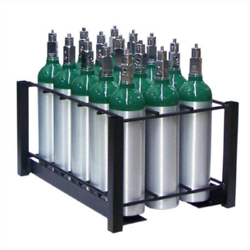 Medical Oxygen Cylinder Warehouse Racks by Responsive Respiratory