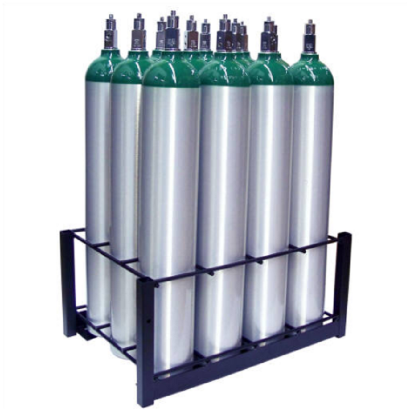 Medical Oxygen Cylinder Warehouse Racks by Responsive Respiratory