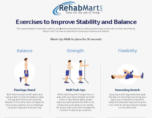 6 Exercises to Improve Balance & Stability