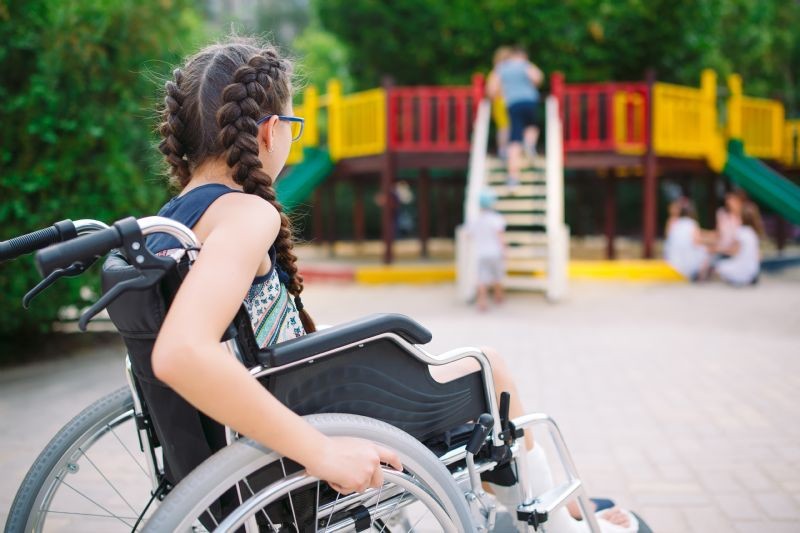 Design A Truly Inclusive Playground With Sportsplay S Wheelchair Accessible Merry Go Round