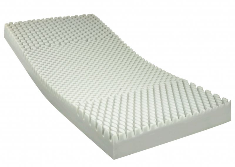 invacare memory foam mattress hospital bed