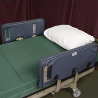 Posey Padded Upper Side Rail Covers : Hospital Bed Safety / Gap Protection