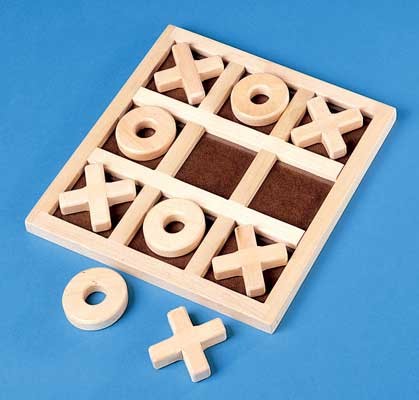 create your own tic tac toe wood
