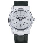 REIZEN Braille Women￿frac12;s Watch(Chrome,Leather band)