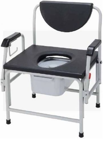 Extra Tall Commode with Elongated Seat : Bariatric Commode